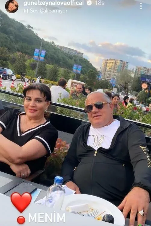 Günel "Mənim ürəyim" yazıb, bu - FOTONU paylaşdı