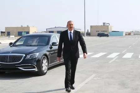 Prezident “Zəngilan” tankerini istismara verdi