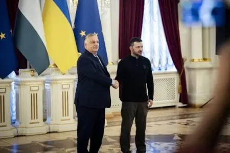 Orbandan Kiyevə sürpriz səfər