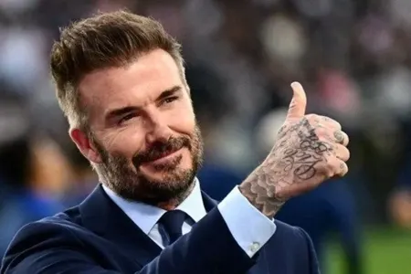 Devid Bekhemə sərt reaksiya - FOTO