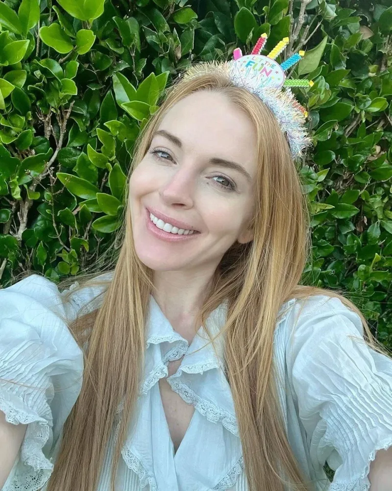 Lindsay Lohanın 38 yaşını qeyd etdi