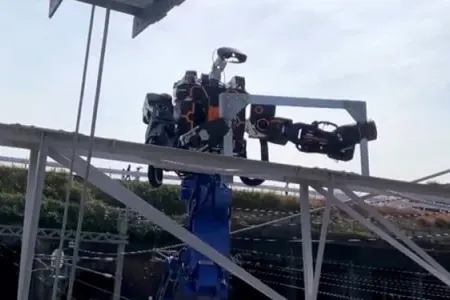 Yeni texnologiya: - Dəmiryolunun təmirində insanabənzər robotlar