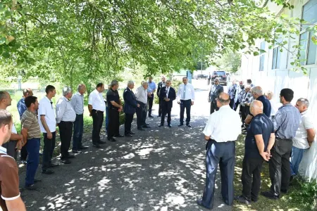 Vüqar Əhmədov Oğuzda vətəndaşları qəbul etdi