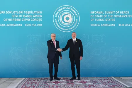 İlham Əliyev Şuşada dövlət və hökumət başçılarını qarşılayıb - -TDT sammiti başladı - FOTOLAR