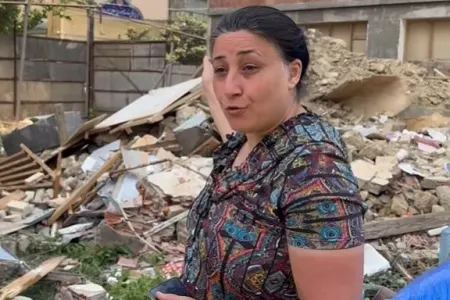 Evi qanunsuz sökülən qadınla bağlı yeni xəbər