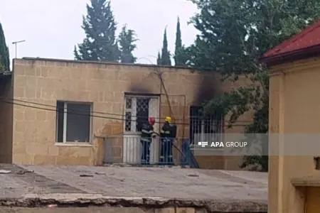 Bakıda baş həkimin otağını yandıran şəxs - SAXLANILDI - YENİLƏNİB