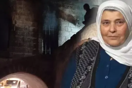 Oğlunun yandırdığı evdə yaralandı!