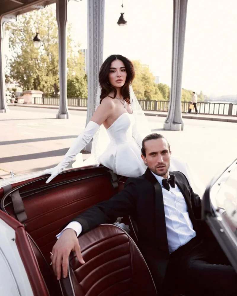 Məşhur cütlüyün toyundan - ilk şəkillər