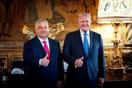 Orban Trampla görüşdü