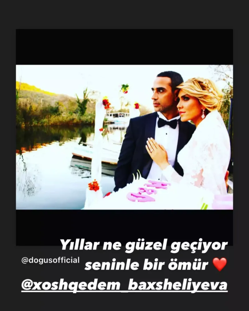 Doğuşdan Xoşqədəmlə bağlı paylaşım - FOTO