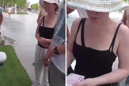 Nar şirəsini turistə 61 manata satdılar, işə polis qarışdı - FOTO