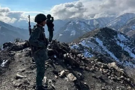 Azərbaycan və Ermənistan sərhədçiləri arasında insident
