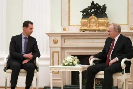 Putin Əsədlə görüşdü