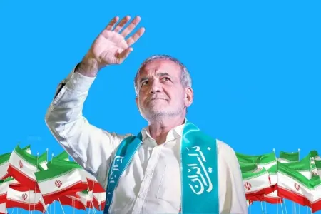 Məsud Pezeşkian and içdi - VİDEO