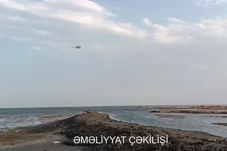 Dənizdə batan var: Helikopter axtarışa cəlb edildi