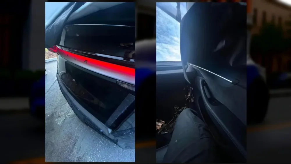 Yenilənmiş Tesla Model Y-nin fotoları "sızdırıldı"