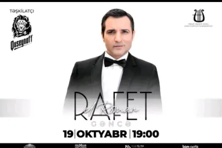Rafet El Roman Gəncədə bu tarixdə konsert verəcək - Təşkilatçı məşhur iş adamıdır