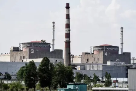 Zaporojye AES yanır