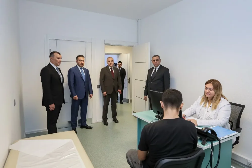 Nazir Tibbi Qiymətləndirmə Mərkəzinə - BAXIŞ KEÇİRDİ