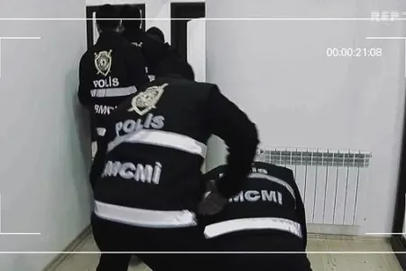 Bakıda marketə basqın: saxlanılan var