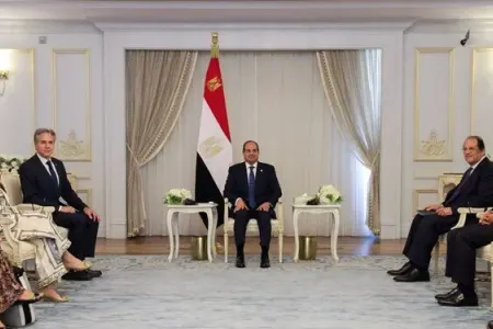 Blinken Misirdə Sisi ilə görüşdü