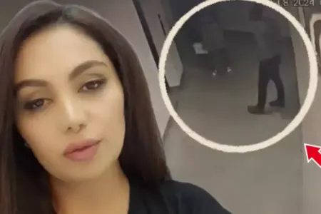 Müğənni Sevda Sanaliyevanı təqib edən şəxs - SAXLANILDI