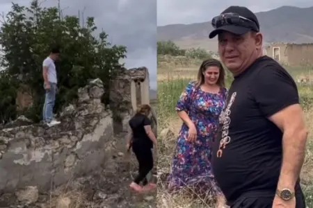 Tacir Şahmalıoğlunun Ağdamdakı evi - VİDEO