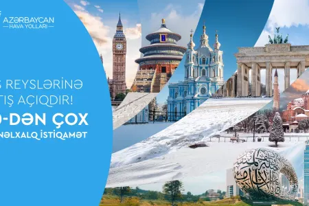 AZAL 2024–2025-ci illər üzrə payız-qış uçuş cədvəlini açıqladı