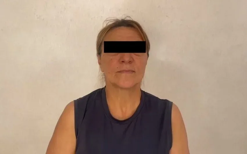 Narkokuryerlik edən qadın - TUTULDU - FOTO