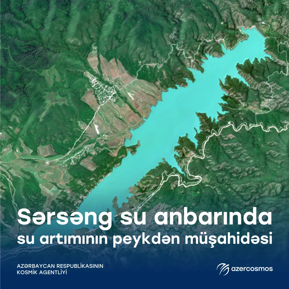 Sərsəng su anbarında son vəziyyət - – FOTOLAR