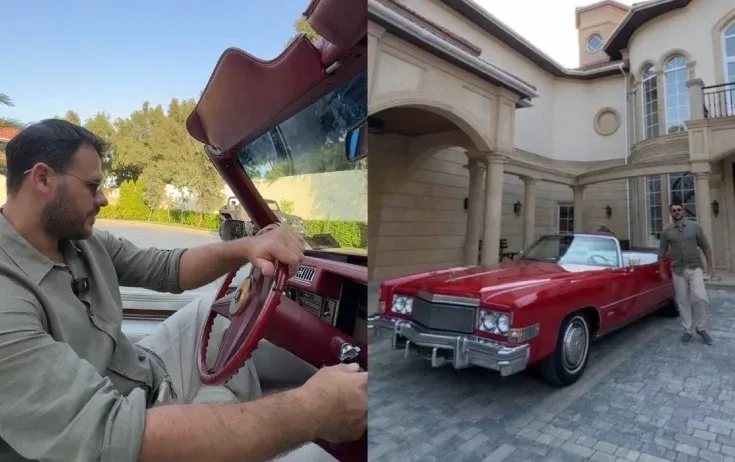 Emin ən sevdiyi avtomobilini nümayiş etdirdi - VİDEO