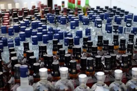 460 litr saxta spirtli içki ələ keçirildi