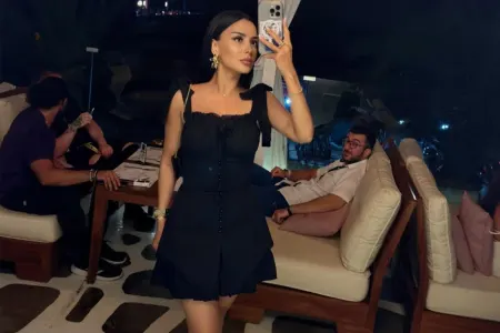 Vüsalə Əlizadə Suriyada qurban kəsib, ehsan verdi