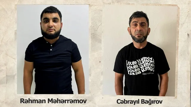 Bakıda marketlərə qənim kəsilənlər saxlanıldılar