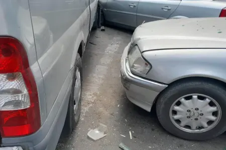 Azərbaycanda zəncirvari qəza: 4 maşın toqquşdu
