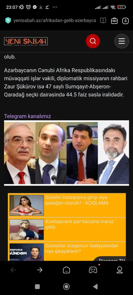 Afrikadan gəlib Azərbaycanda deputat oldu - FOTO