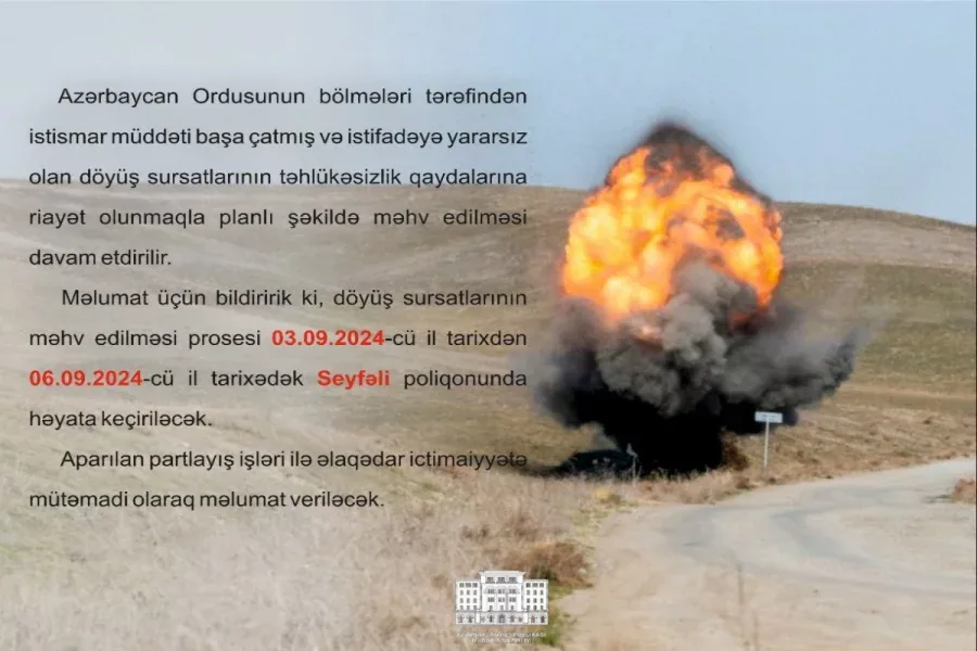 ‼️SON DƏQİQƏ‼️TƏMİZLƏMƏ PROSESİ BAŞLADI - —‼️Müdafiə Nazirliyindən TƏCİLİ MƏLUMAT