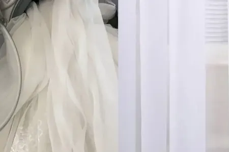 Qar kimi ağ pərdələr üçün bu üsulu - SINAYIN