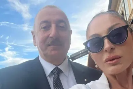 Mehriban Əliyeva Komo gölündən paylaşım etdi - VİDEO