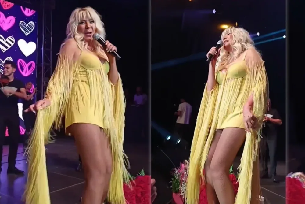 Xalq artistini Ajda Pekkana bənzətdilər