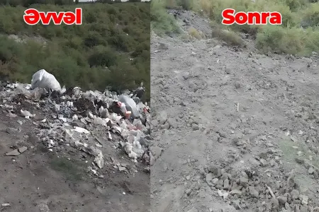 Ətraf mühiti çirkləndirən şəxslərə qarşı tədbirlər davam etdirilir