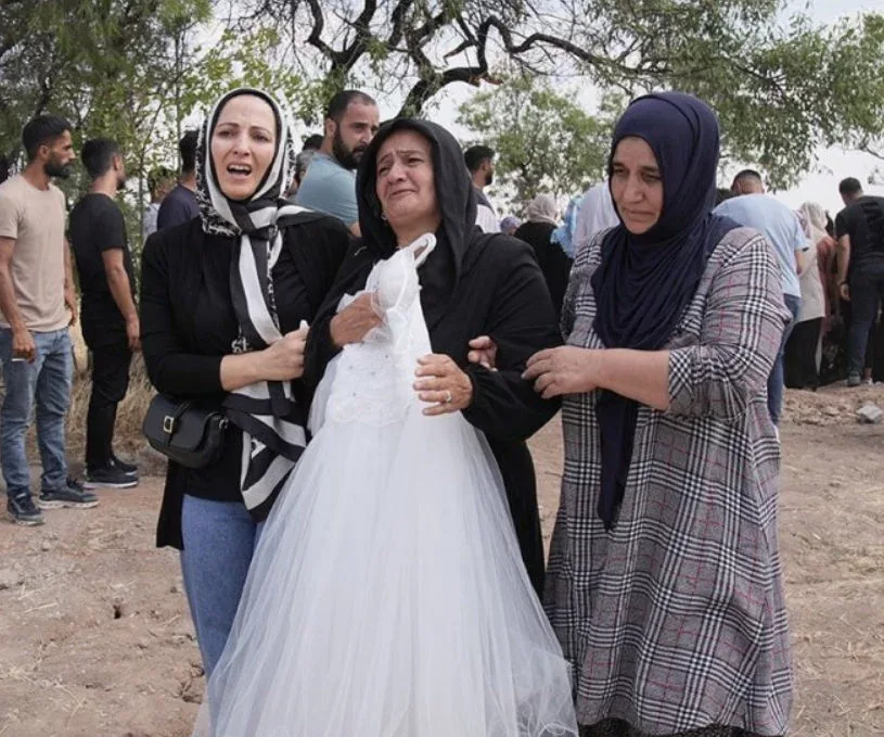 Narinin məzarının görüntüsü müzakirə yaratdı - FOTO
