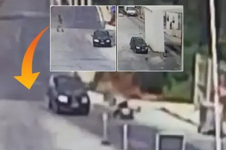 Yunanıstan sərhəddində həyəcanlı anlar - Bıçaqla türk polisinə hücum etdi..