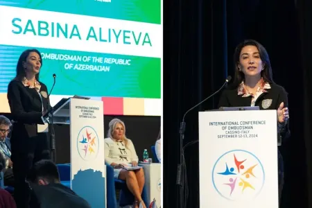 Səbinə Əliyeva Ombudsmanların Beynəlxalq Konfransında iştirak etdi