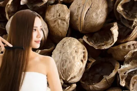 Qoz qabıqlarını qaynadıb saçlarınıza çəkin - Faydaları
