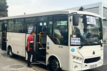 Bakıdan Sumqayıta gedənlərə xoş xəbər- - Foto