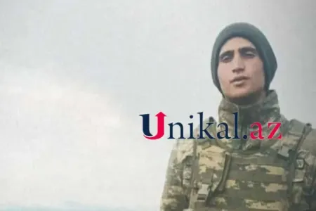 Həlak olan əsgərimizin FOTOSU