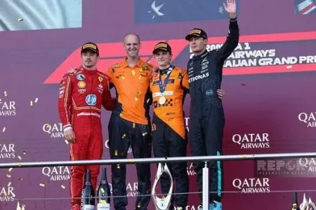 "Formula-1" qalibi mükafatlandırıldı