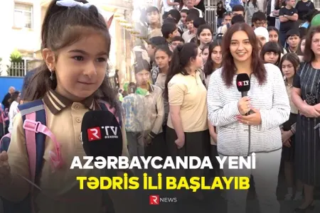 Azərbaycanda yeni tədris ili başlayıb