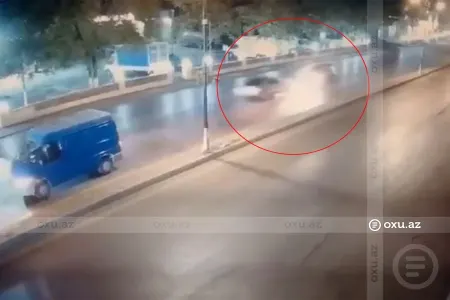 Azərbaycanda baş verən dəhşətli qəzanın - ANBAAN GÖRÜNTÜLƏRİ